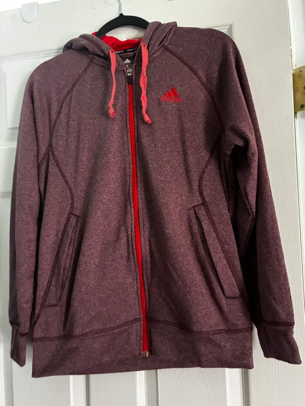 Adidas Women's climawarm Zip-Up Hoodie